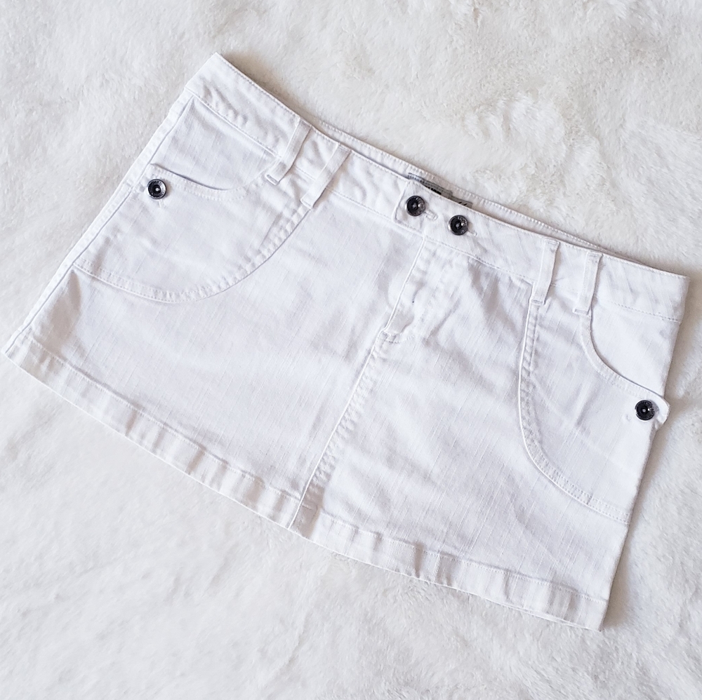 AnchorBlue- Jean Skirt